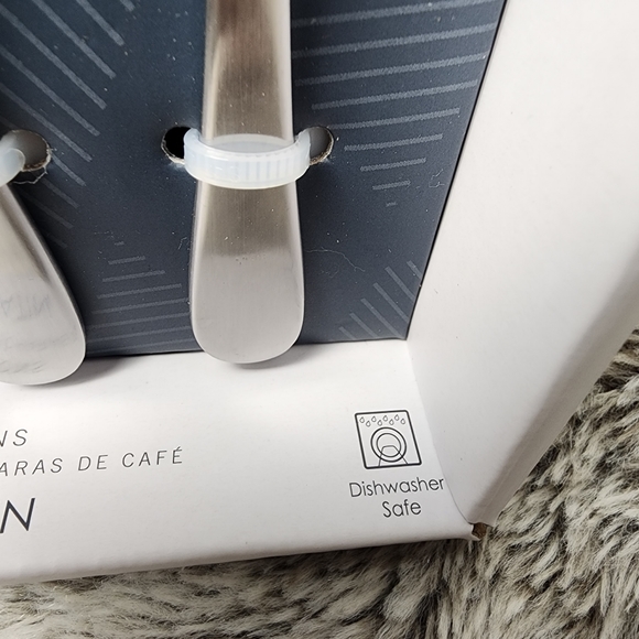 Mikasa Juliette Satin Coffee Spoons (Set of 4, NWT) - Picture 2 of 5